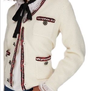 NWOT Self Portrait sweater cardigan
